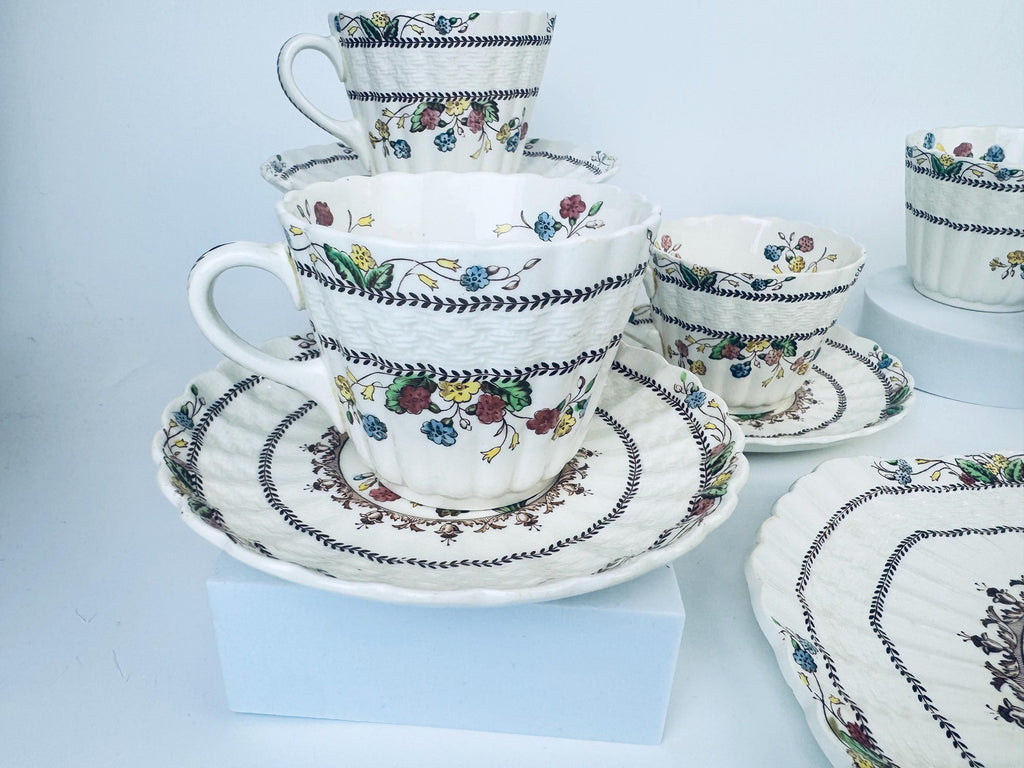 Product image for 'vintage copeland spode cowslip pattern platter saucer cup made in england sold separately' (view d833fb)