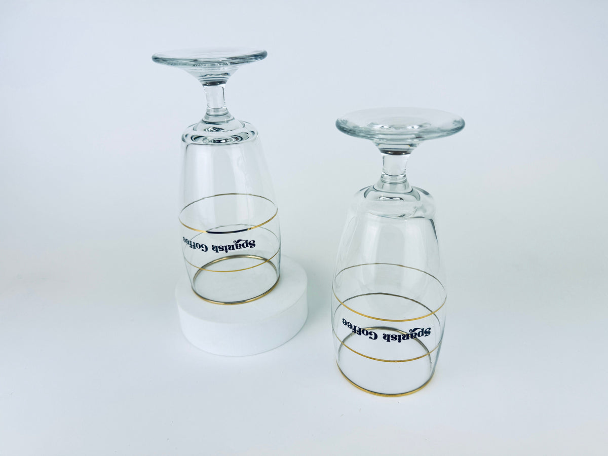 Product image for 'vintage irish spanish coffee gold rimmed goblets sets sold separately' (view 26e9e9)