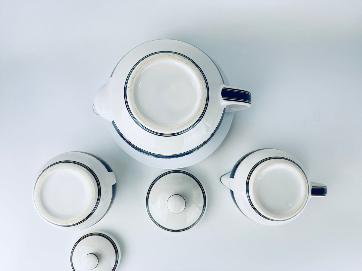 Product image for 'vintage tetley teas kettle teapot set since 1837 made by kilncraft in england promotional tea gift item' (view 9f5742)