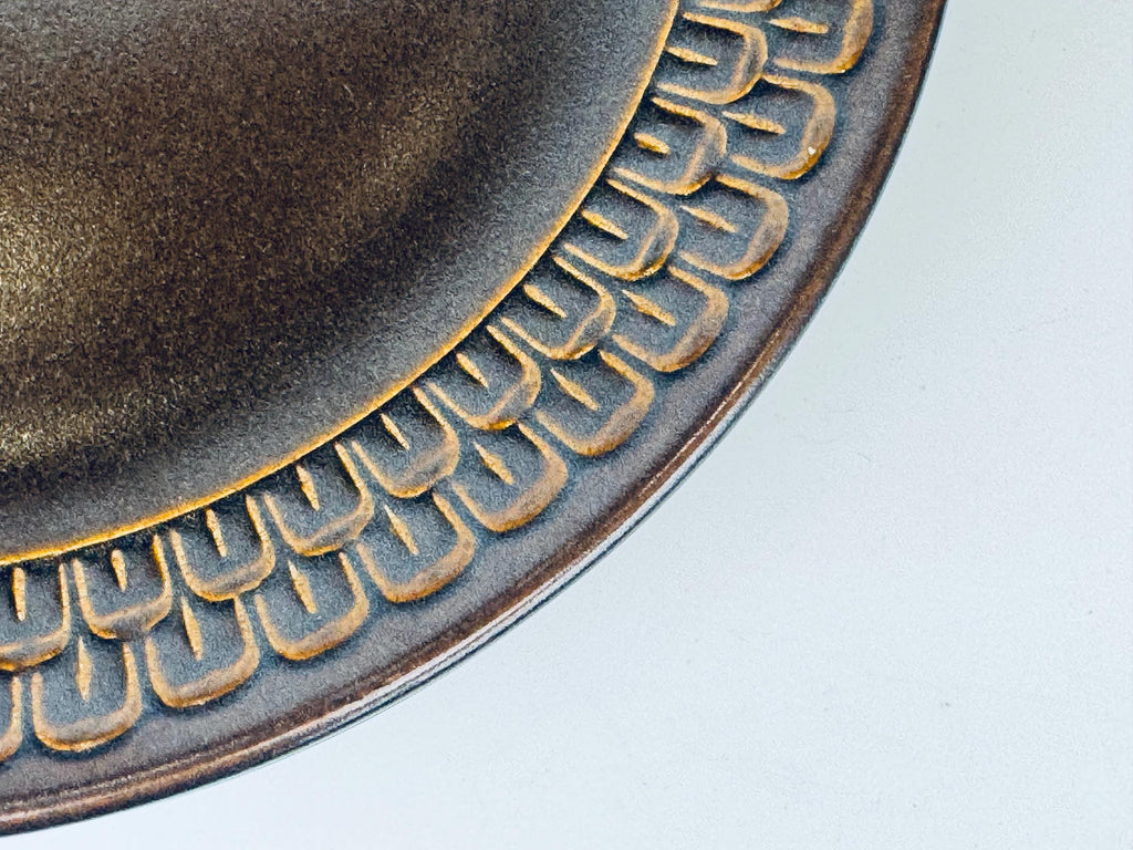 Product image for 'vintage brown pennine pattern wedgwood english plate saucer bowl replacement made in england sold separately' (view 7cab84)