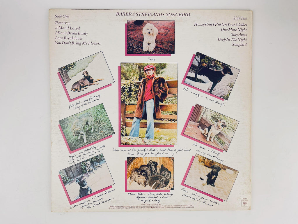 Vintage Barbra Streisand Vinyl LPs Songbird (1978), Greatest Hits Vol.2, My Name Is Barbra, A Star Is Born Pop-Soft Rock Collectible