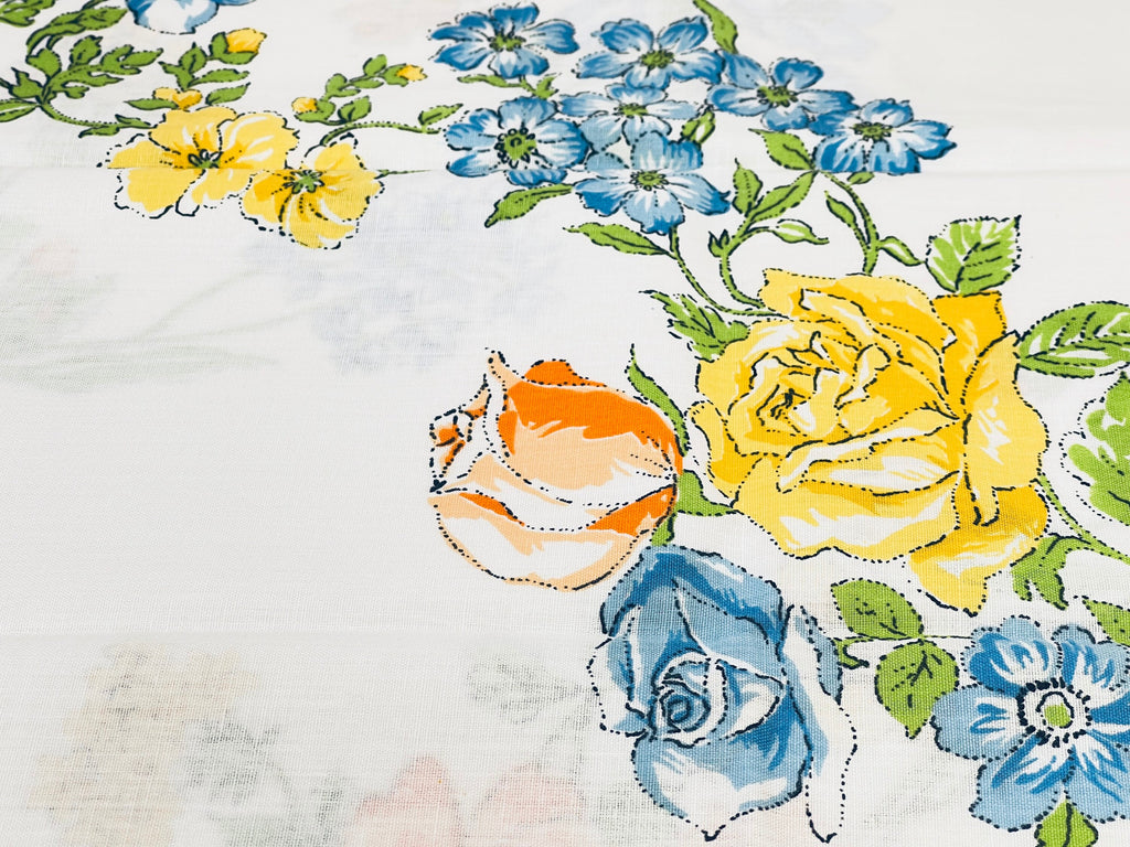 Product image for 'vintage elegance standard floral pillow cases set of two 2 50 50 cotton polyester blend made in canada new old stock nos' (view 4e83e6)