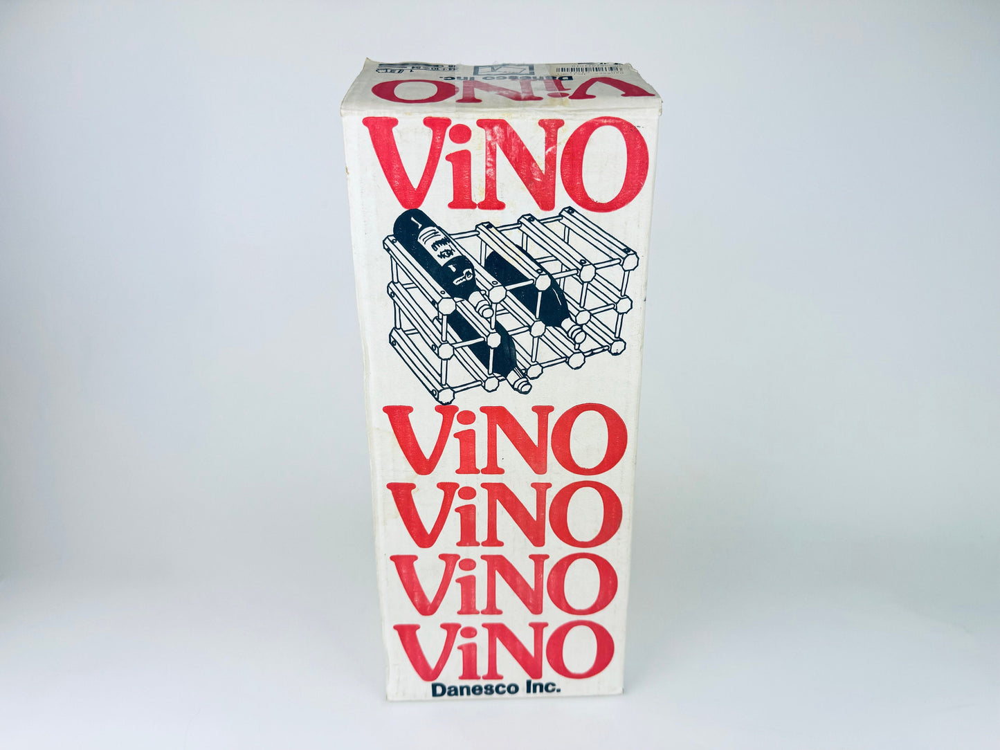 Product image for 'vintage vino wooden wine rack eight 8 bottle capacity sommelier gift new old stock nos' (view e1a0a4)