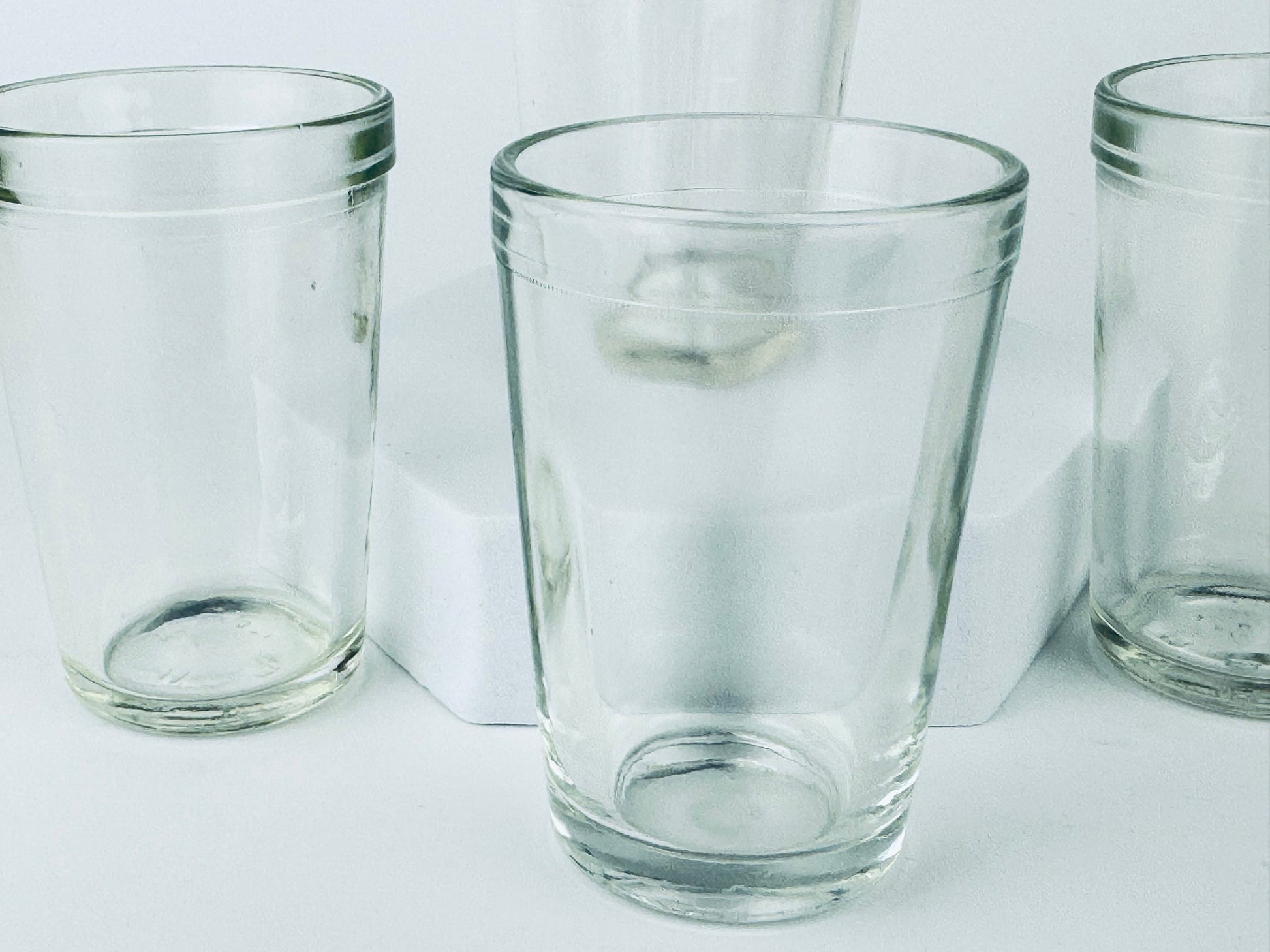Product image for 'vintage clear juice glasses set of four 4' (view 8368b2)