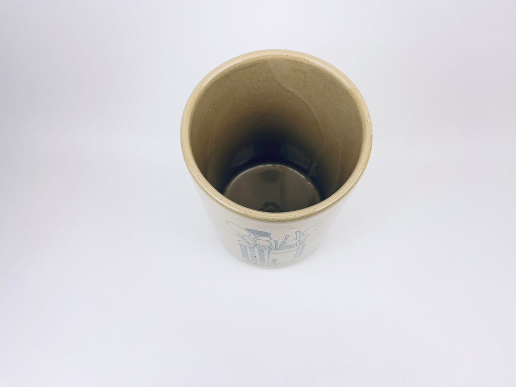 Product image for 'vintage stoneware kitchen utensils countertop container pearsons of chesterfield 1810 made in england' (view 74d120)