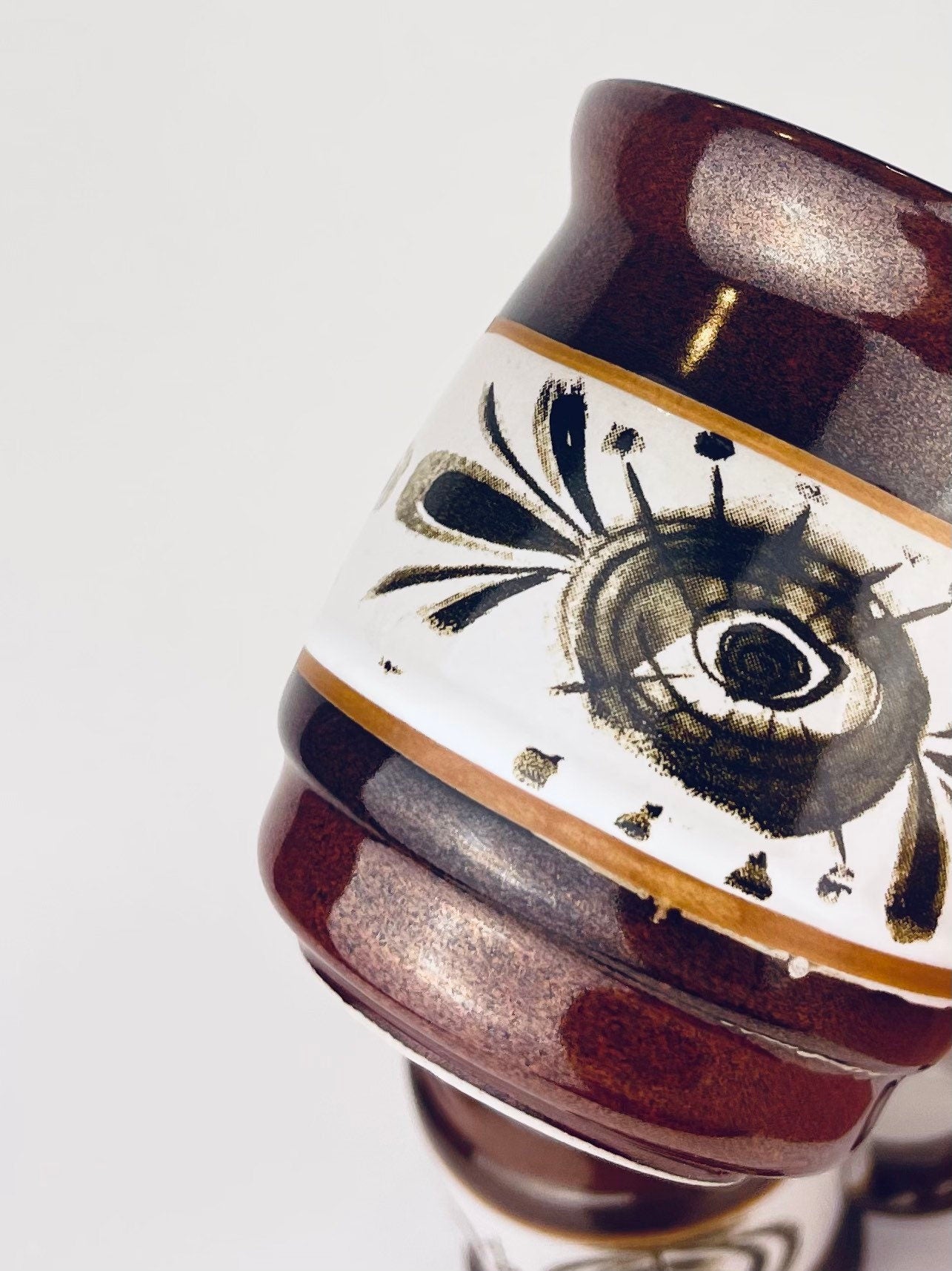 Product image for 'vintage atomic eye ceramic mugs set of four 4 made in japan' (view 568731)