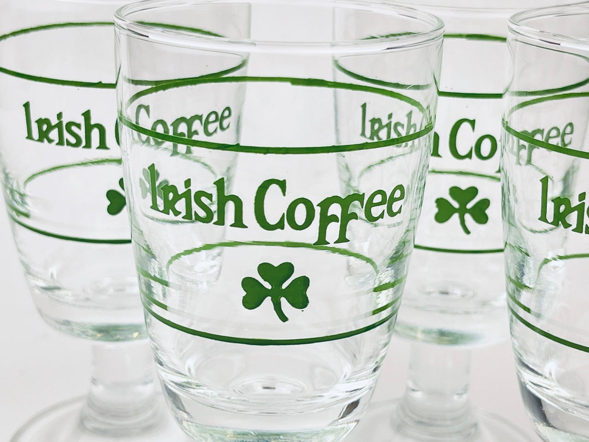 Product image for 'vintage irish coffee glasses set of four 4' (view 2a2f32)
