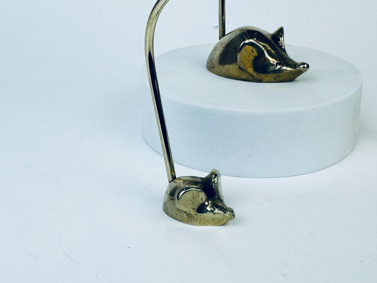 Product image for 'vintage small brass mice jewellery receipt storage set of three 3' (view b01d6d)