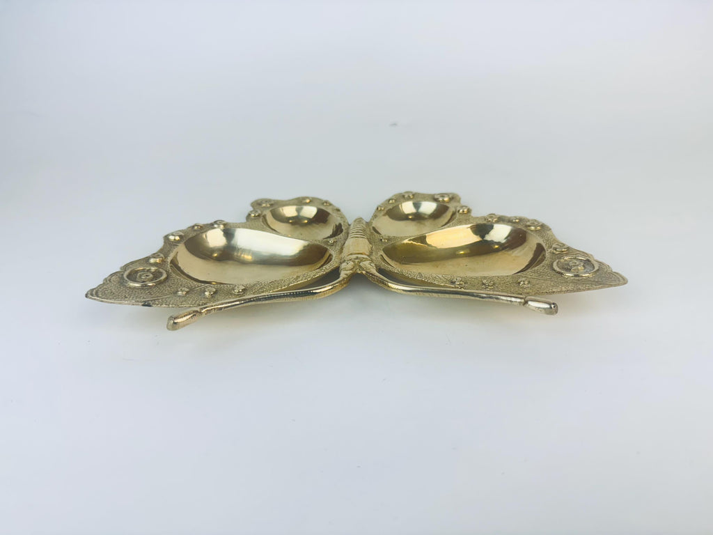 Product image for 'vintage brass butterfly dish handcrafted bohemian elegance' (view e6bbb3)