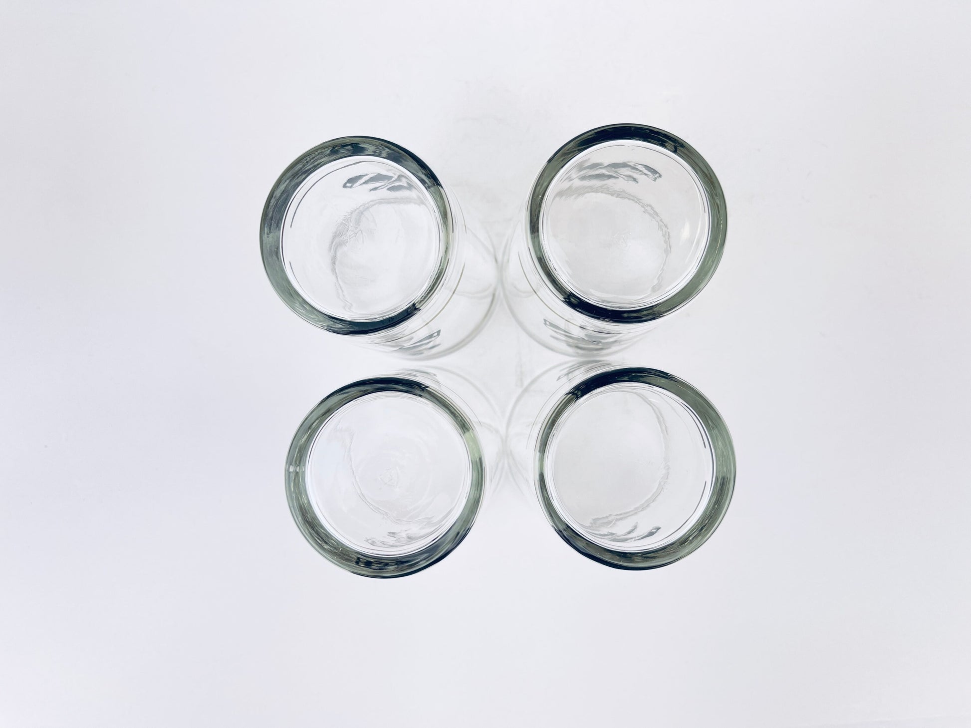 Product image for 'vintage federal bowling glasses set of 4 gold black barware' (view f14ba8)