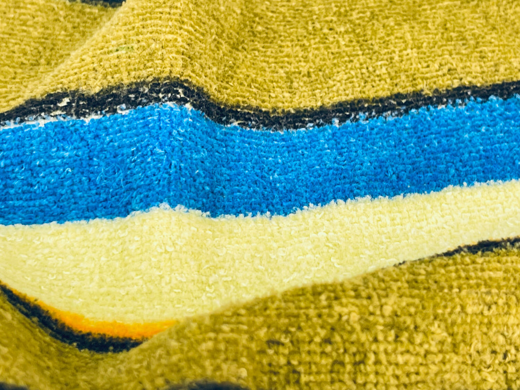 Product image for 'vintage striped green terry cloth towel waist apron black ties' (view fdfe34)