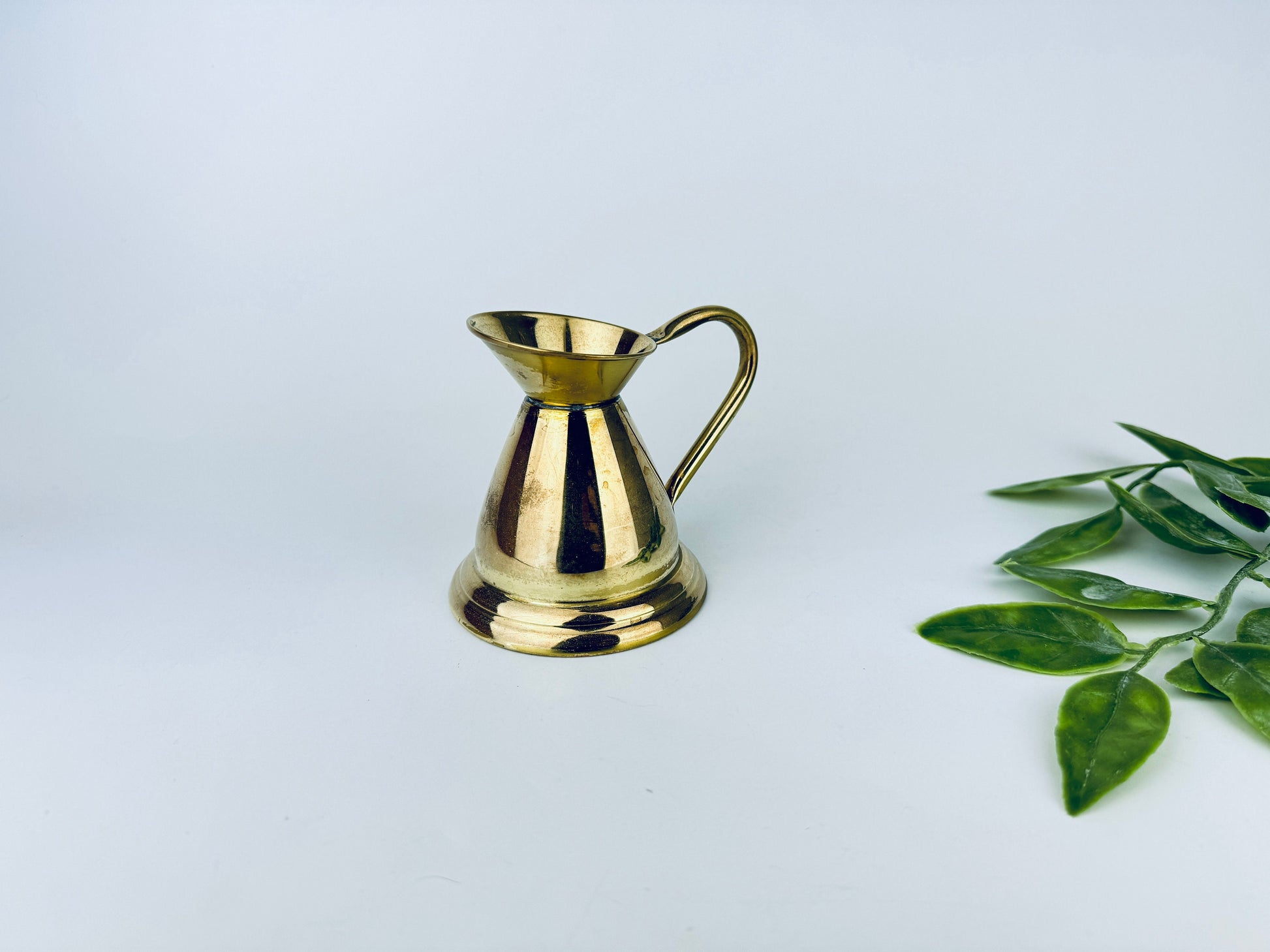 Product image for 'vintage small brass watering pitcher indoor plant waterer attractive aged metal patina' (view 1bfa7f)