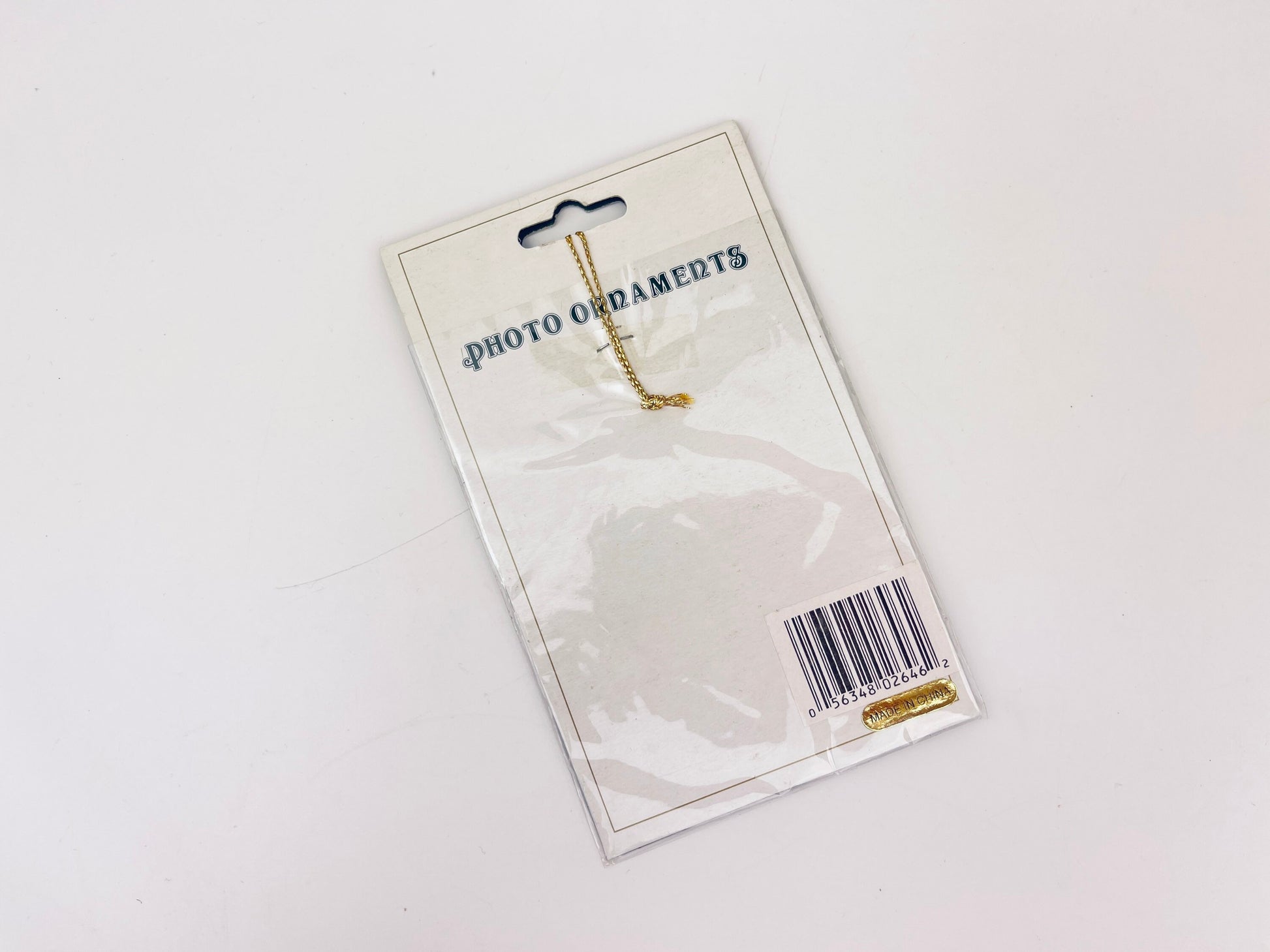 Product image for 'vintage solid brass christmas photo ornament church chapel' (view 8cea58)