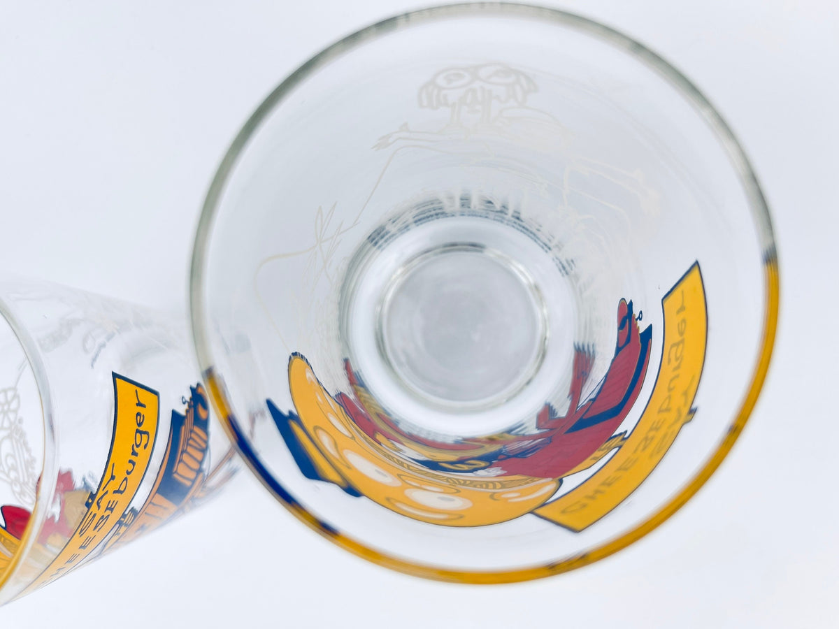 Product image for 'vintage mcdonalds mayor cheese captain crook glass tumblers mcdonaldland action series 1977 sold individually' (view 4ff5d3)