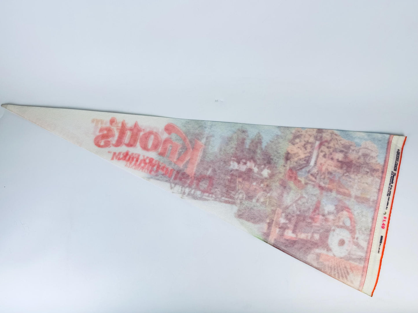 Product image for 'vintage 1980s souvenir felt pennant bold tapered wall hanging sold separately' (view 4815f3)