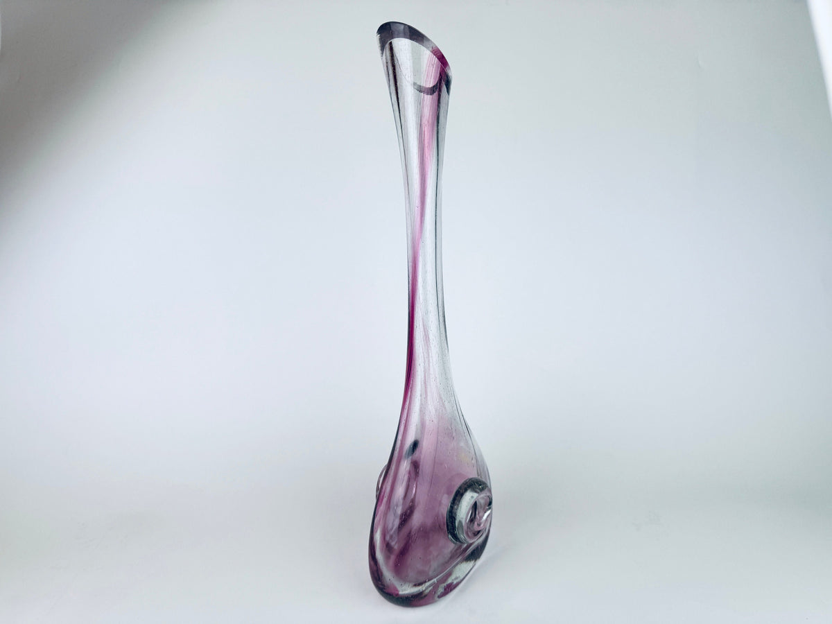 Product image for 'vintage kreativ rocno delo pink bubble crystal vase handmade in rogaska' (view 32f4a0)