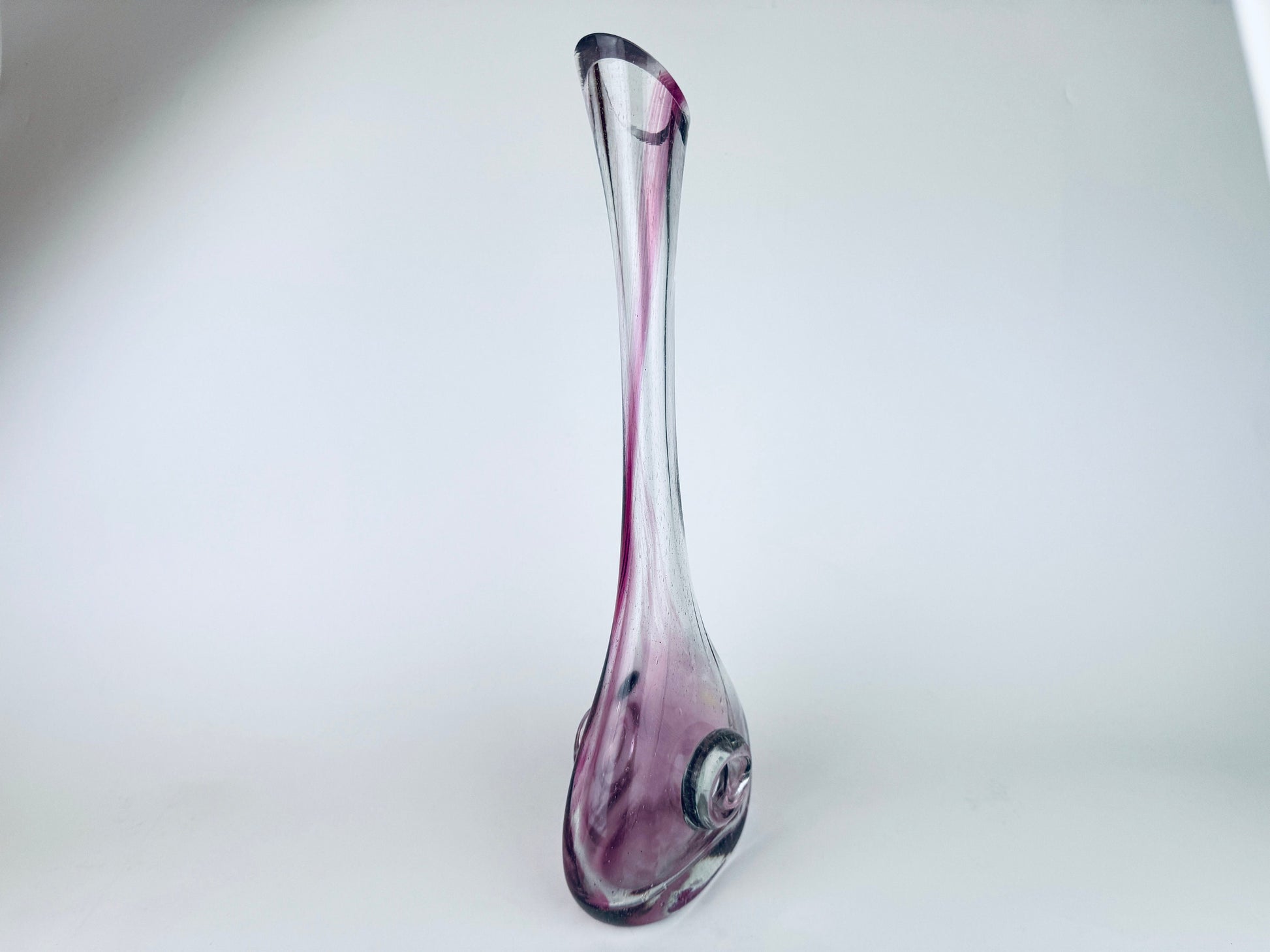 Product image for 'vintage kreativ rocno delo pink bubble crystal vase handmade in rogaska' (view 32f4a0)