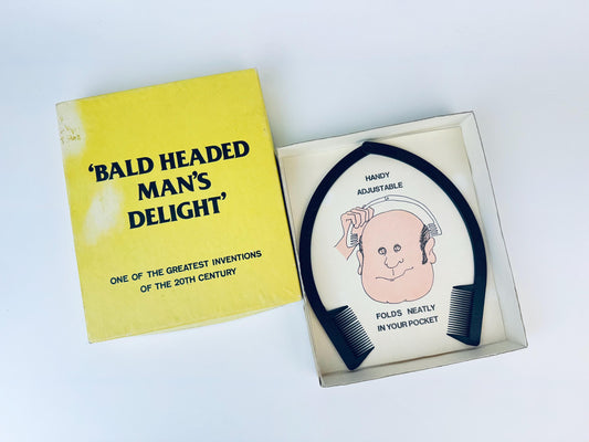 Product image for 'vintage bald headed mans delight gag gift made in usa' (view b3ff97)