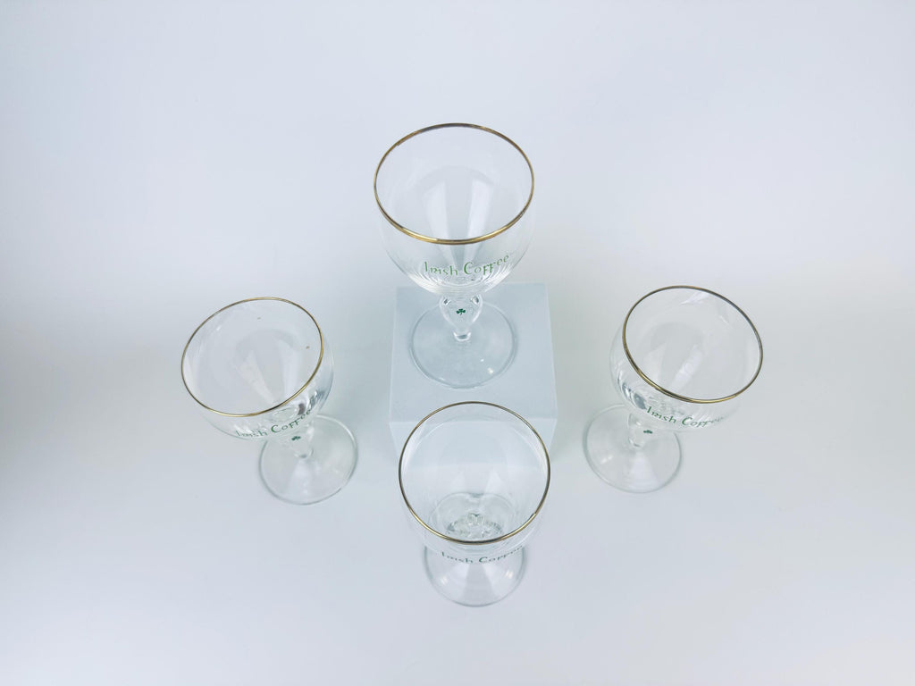 Product image for 'vintage irish coffee gold rimmed mugs set of four 4' (view 7d6cb9)