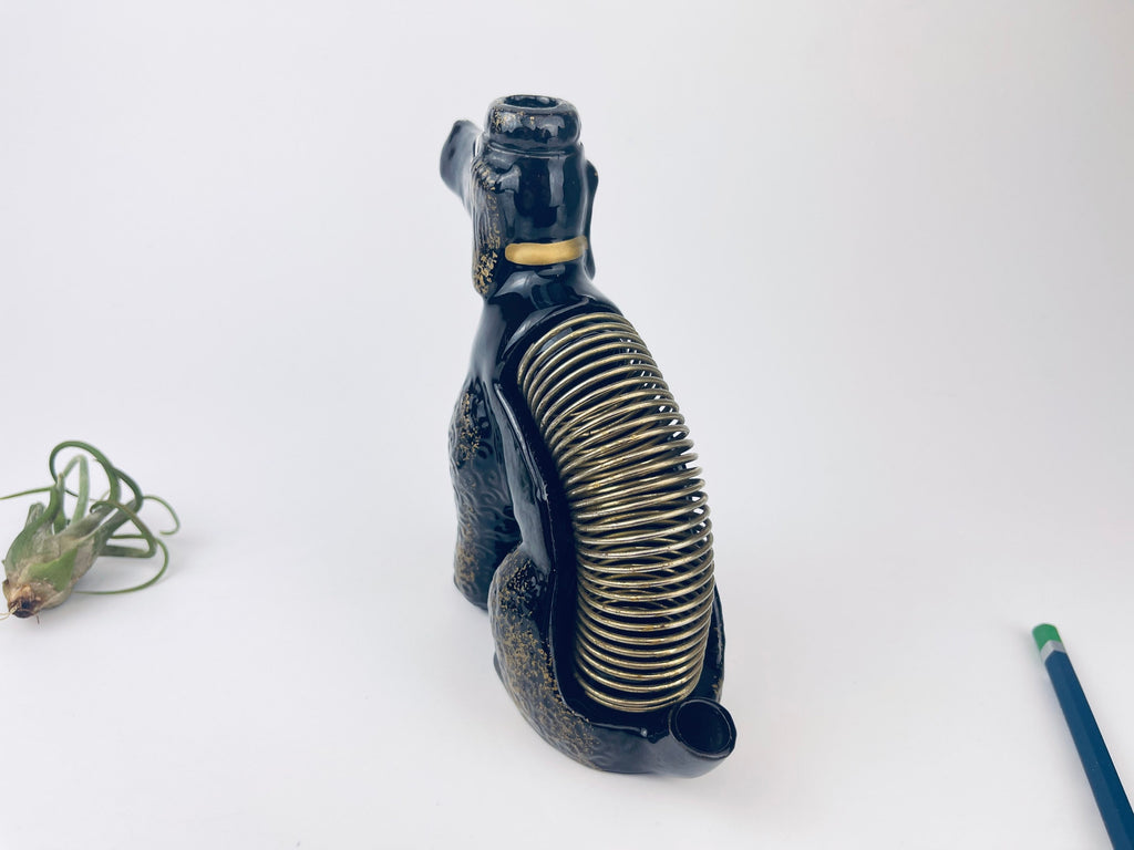 Product image for 'vintage red clay poodle dog desktop organizer letter pen holder' (view 8ee847)