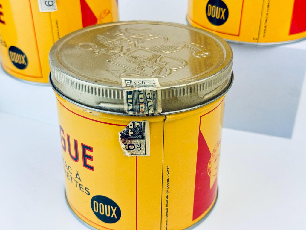 Product image for 'vintage vogue mild cigarette tobacco tin imperial tobacco company canada collectible tin sold separately' (view 8c3fd5)
