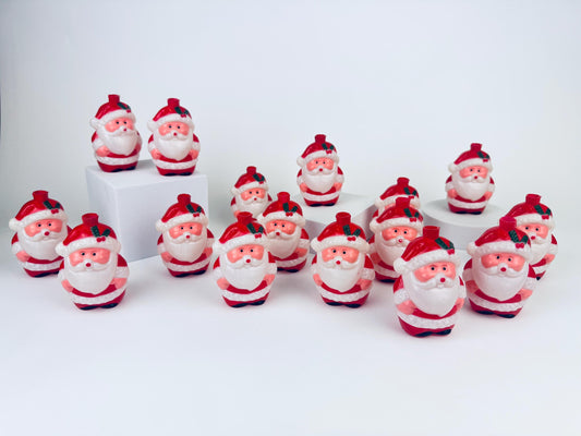 Product image for 'vintage blow mould santa claus christmas string lights indoor retro holiday decor' (view dd489a)