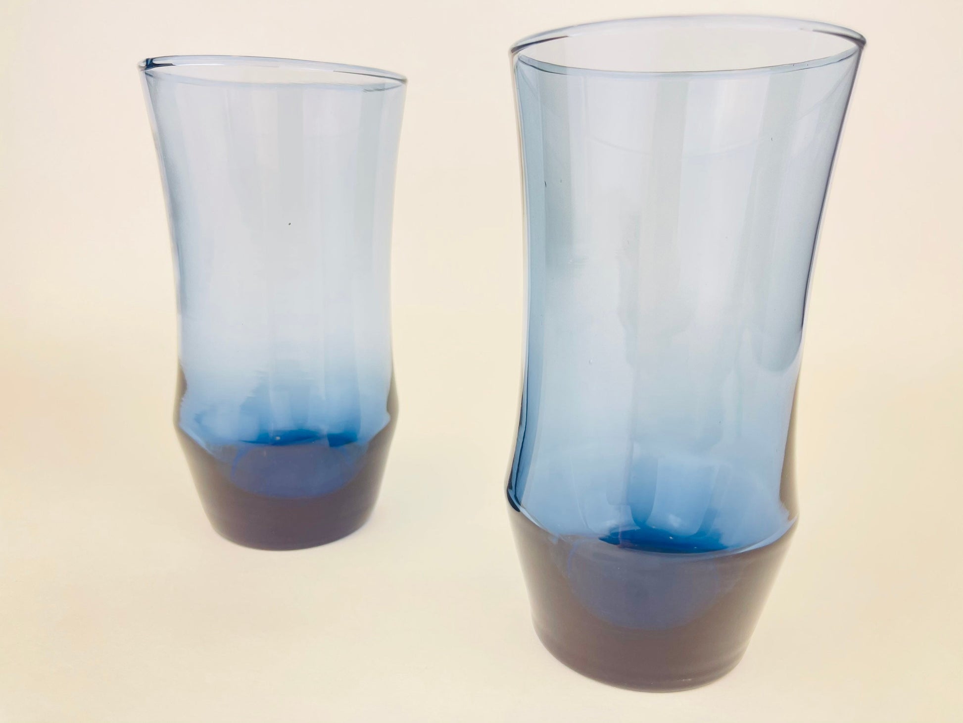 Product image for 'vintage mcm libbey apollo blue glassware sets sold separately' (view a53c75)