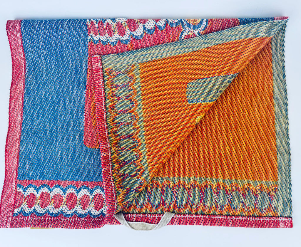 Product image for 'vintage ekelund dala horse woven tea towel 100 cotton made in sweden' (view 796249)