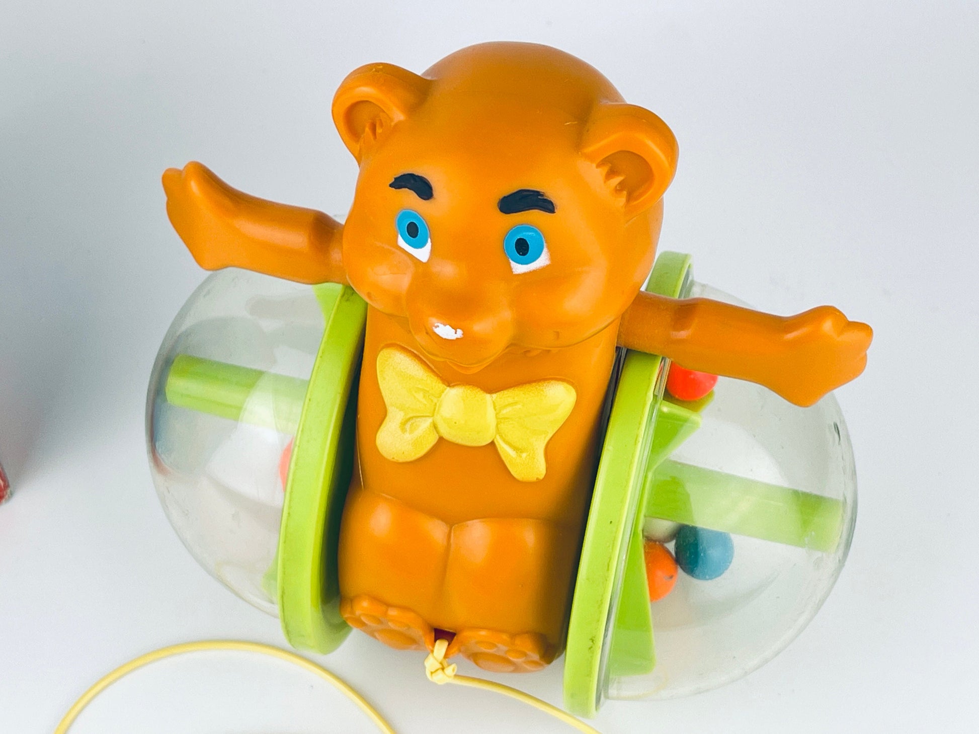 Product image for 'vintage bob along bear fisher price pull toy made in usa' (view 511271)