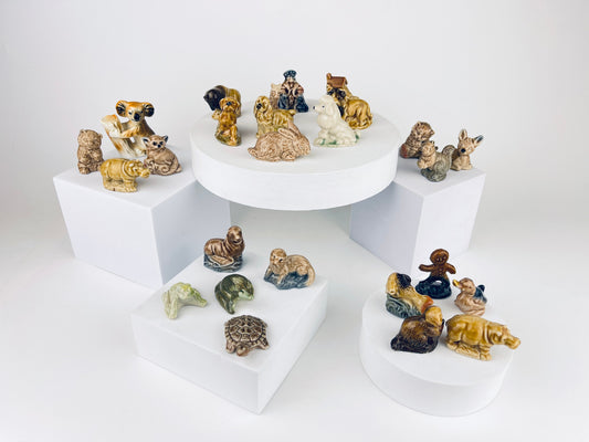 Product image for 'vintage wade whimsy whooppas porcelain miniature animal figurines made in england red rose tea advertisement collectibles' (view 823171)