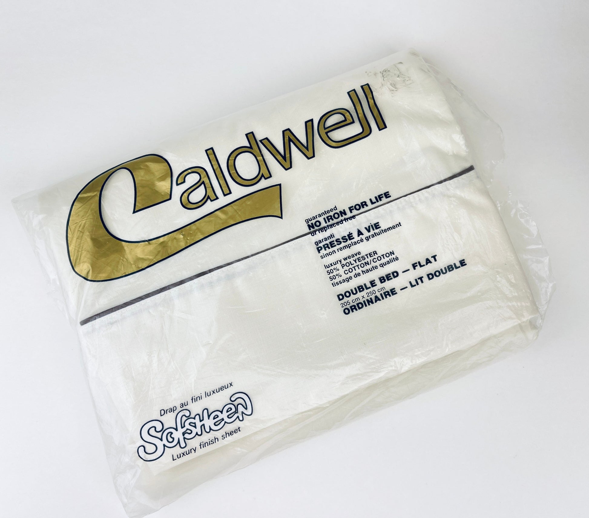 Product image for 'vintage full double flat sheet new old stock nos made in canada sold separately' (view 228cdb)