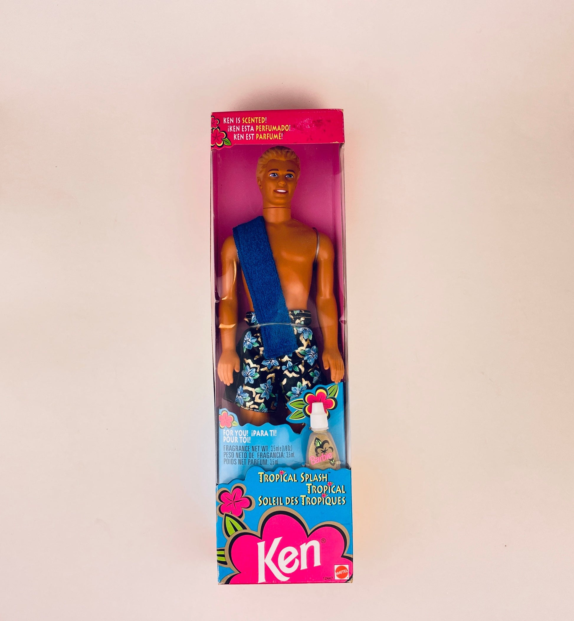Product image for 'vintage 1994 tropical splash ken doll new in box scented collector s edition' (view 73287d)