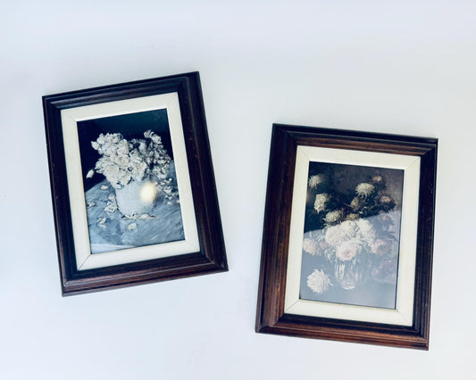 Product image for 'vintage two toned brown white wood wall mount picture frame 5 x 7 sold separately' (view 4ba8f8)