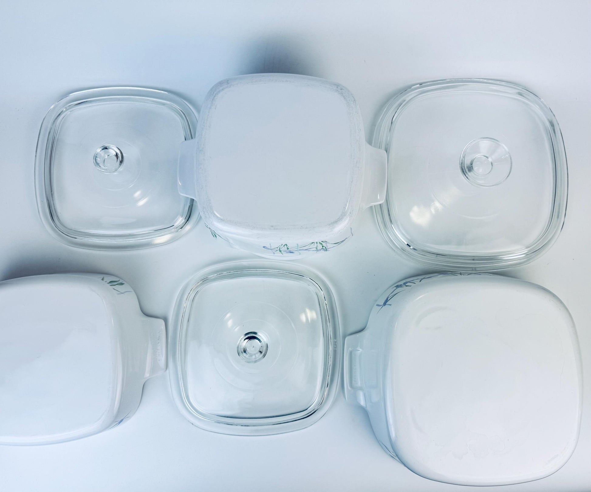 Product image for 'vintage shadow iris corning ware casserole dish made in canada sold separately' (view b2de02)
