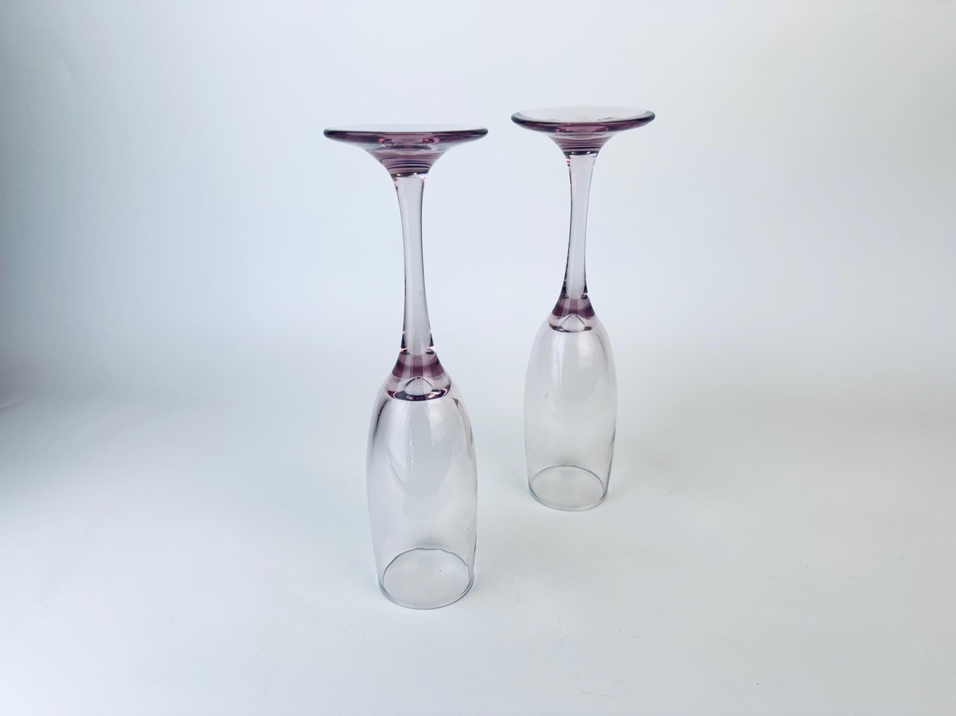 Product image for 'vintage libbey fluted champagne drinking glasses sets sold separately' (view bf8608)