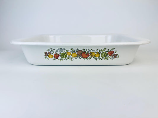 Product image for 'vintage spice olife corning ware roaster pan casserole dish a 21 b made in canada' (view 23d516)