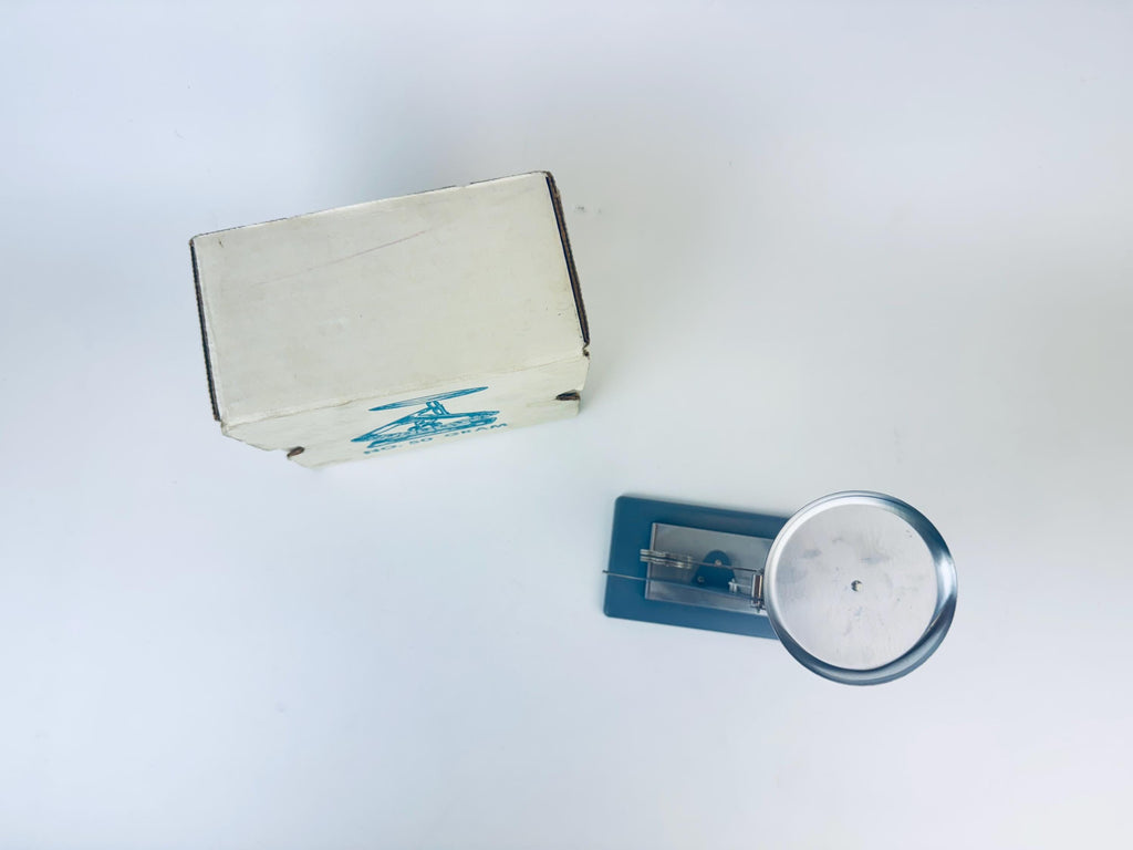Product image for 'vintage grey silver hamilton weight scale no 50 gram penny scale' (view dc2f76)