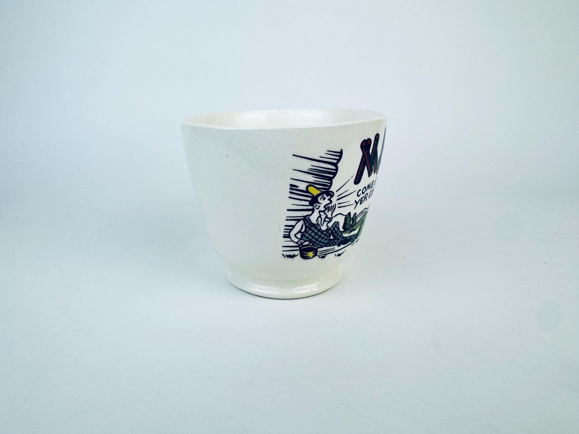Product image for 'vintage maw come git yer coffee large ceramic mug rustic hillbilly charm' (view b643c4)