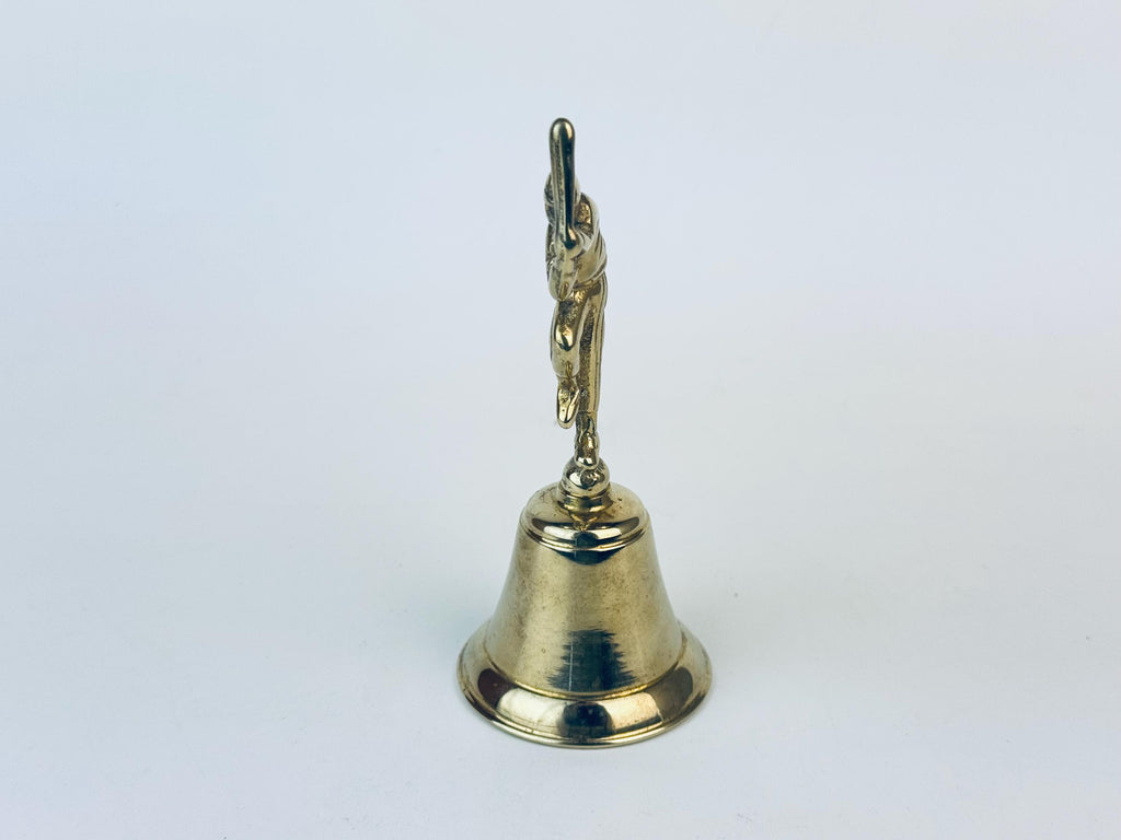 Product image for 'vintage solid brass baseball bell sculpture mid century sports art' (view 5c64af)