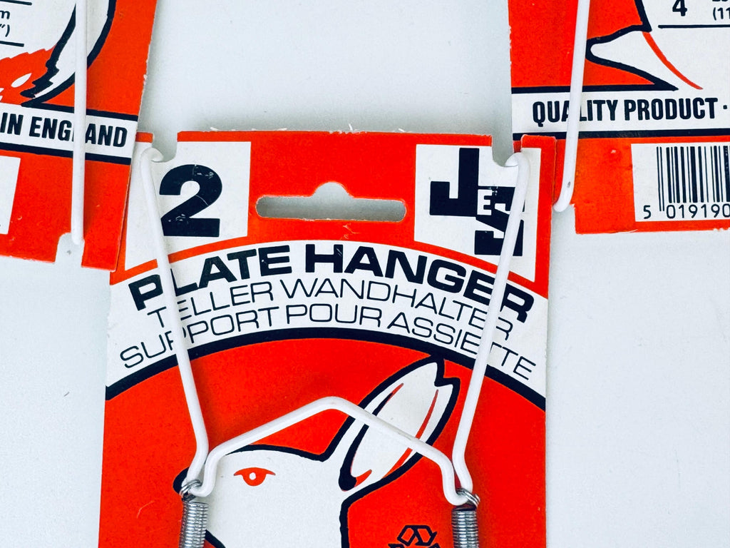 Product image for 'vintage jes plate hanger made in england multiple sizes available sold separately new old stock nos' (view 3f682d)