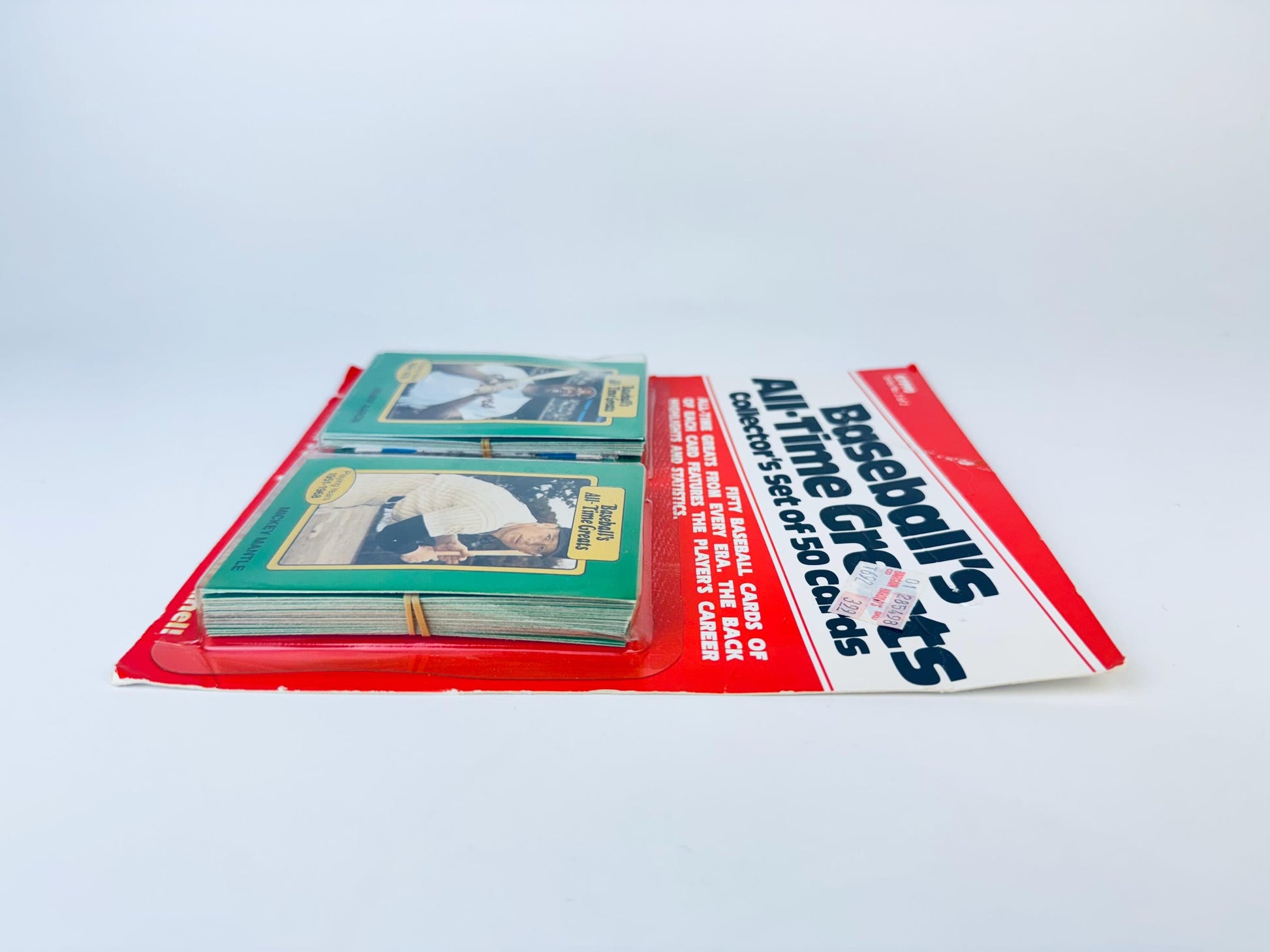 Product image for 'vintage baseballs all time greats collectible sport cards set of fifty 50 new old stock nos made in usa 1987' (view 590292)