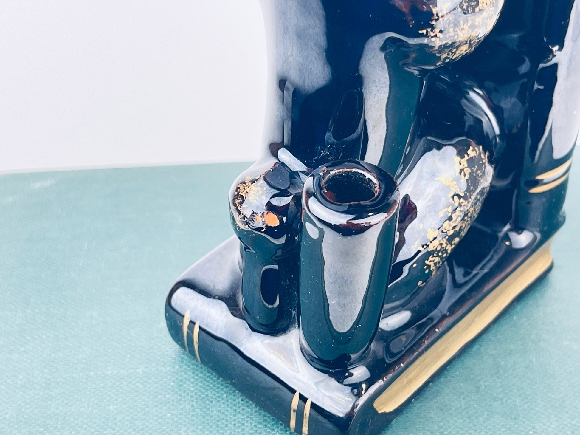Product image for 'vintage kitsch poodle bookend pen pencil holder made in japan' (view c8a609)