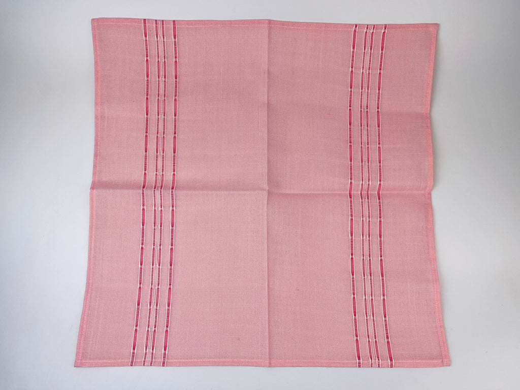 Product image for 'vintage sears roebuck co pink white square placemats set of four 4 harmony house made new old stock nos' (view c24e59)