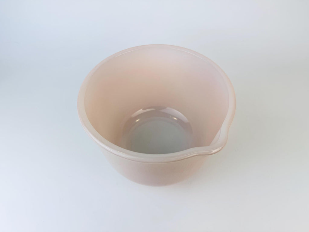 Product image for 'vintage rare 1950s pink glasbake mixing bowl for sunbeam mixmaster made in usa' (view 331693)