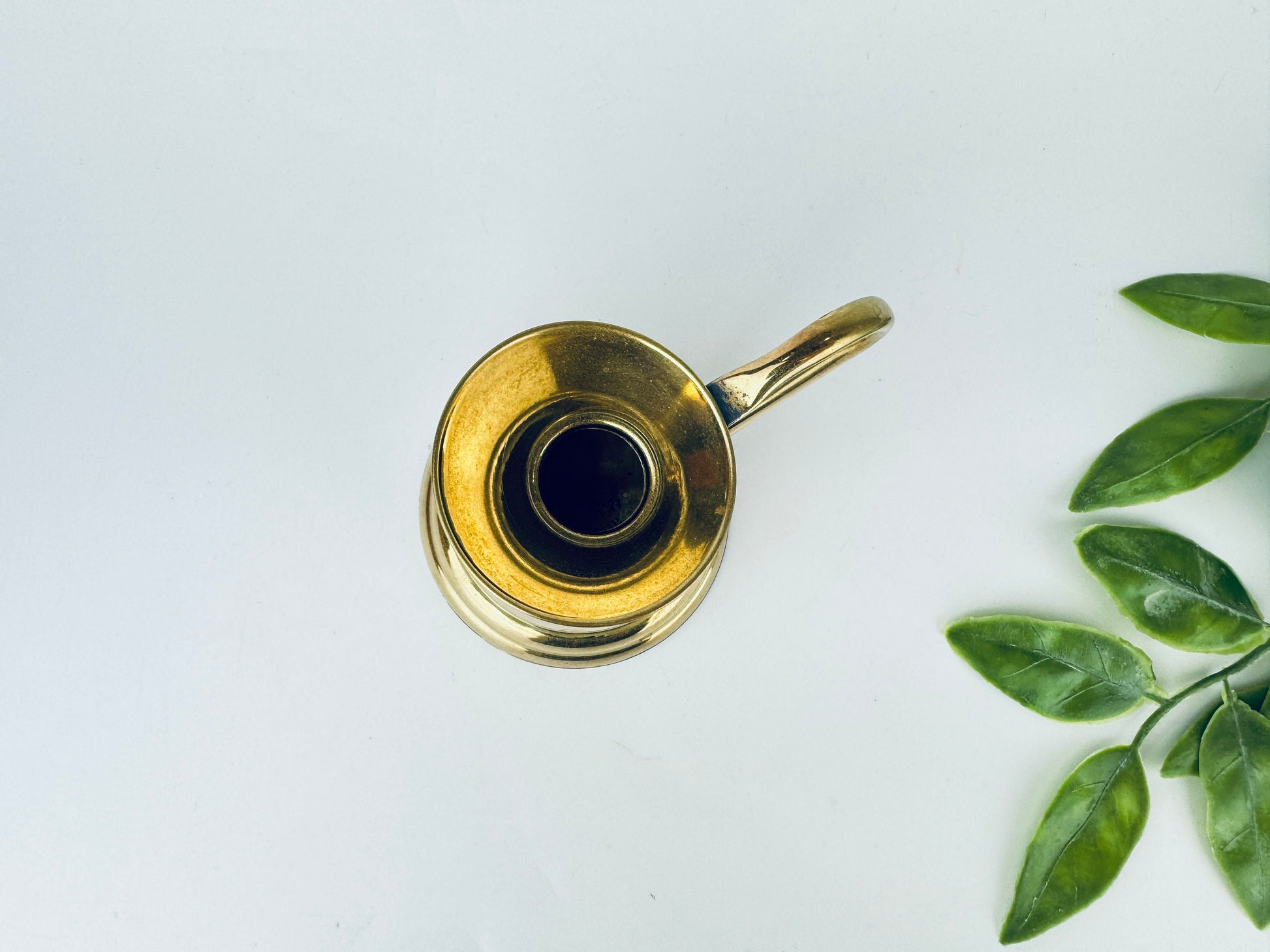 Product image for 'vintage small brass watering pitcher indoor plant waterer attractive aged metal patina' (view d3c2ee)