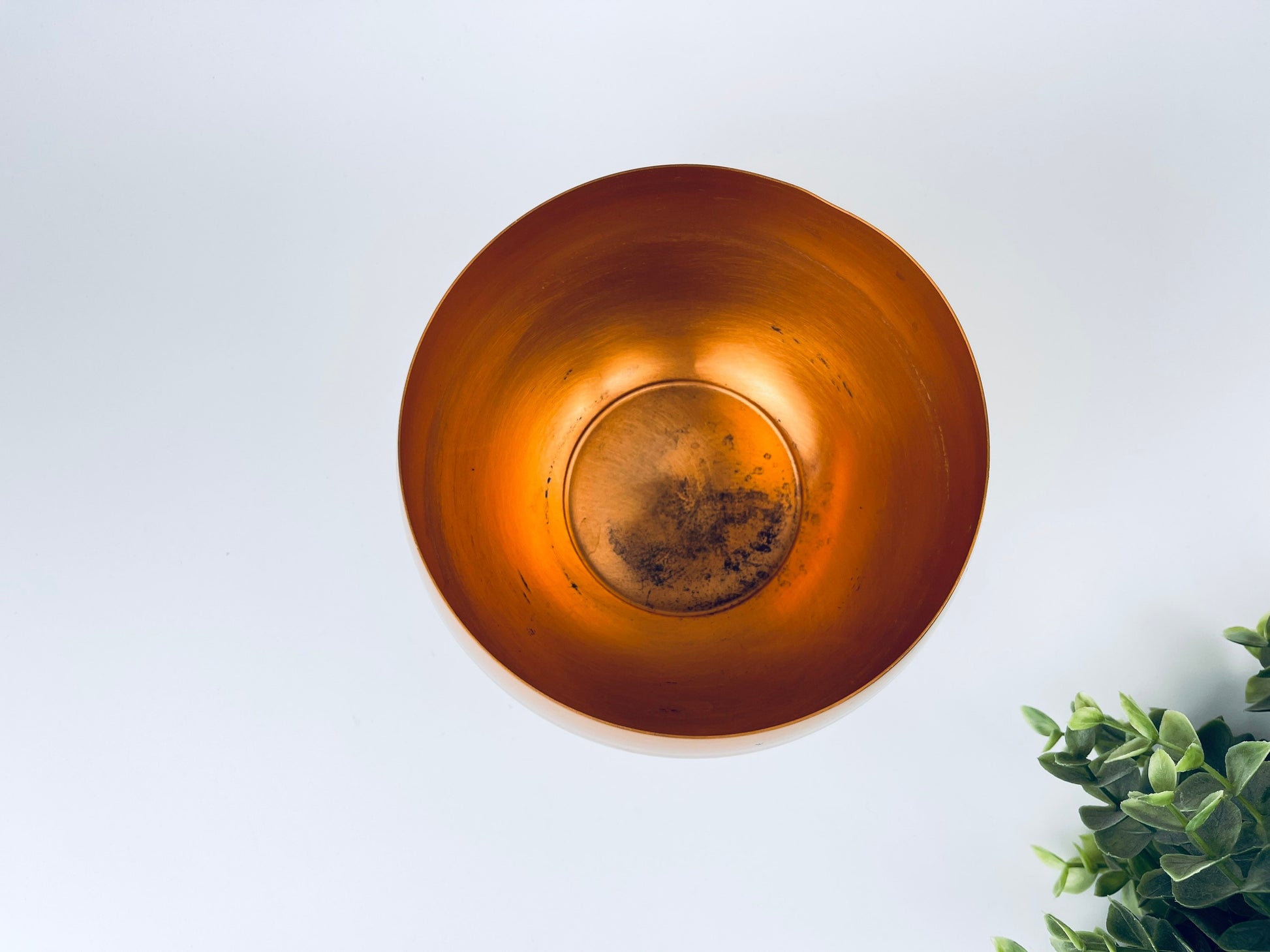 Product image for 'vintage round copper planter coppercraft guild attractive aged metal patina' (view cd87b8)