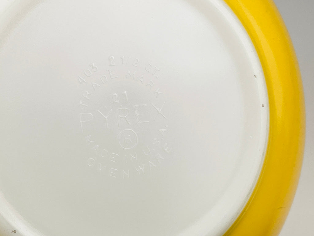 Product image for 'vintage pyrex yellow mixing bowl 1970s opal glass friendship kitchen bowl mid century cookware' (view e1c0b4)