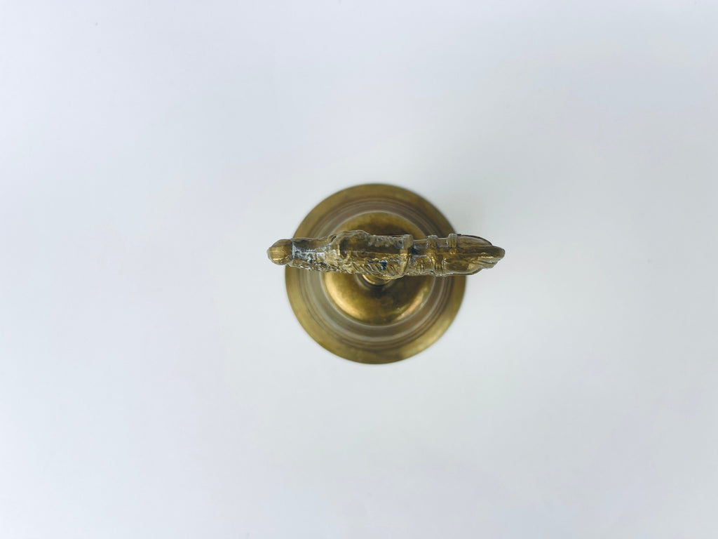 Product image for 'vintage brass horse bell attractive patina great gong ringing sound made in england' (view 32c7c9)