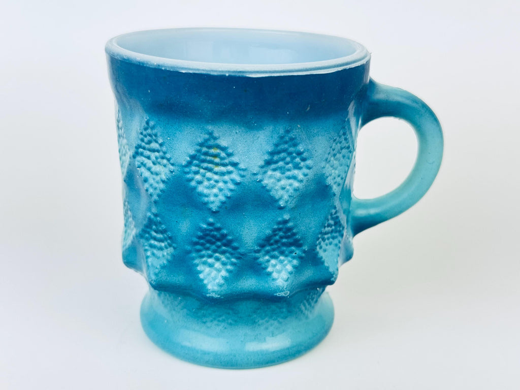Product image for 'vintage anchor hocking fire king ombre kimberly glass mug made in usa green blue sold separately' (view 4c2dc4)