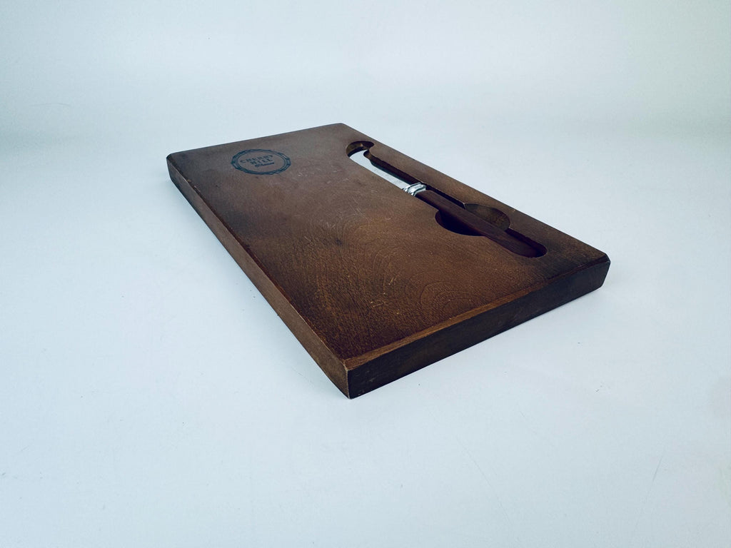 Product image for 'vintage cherry hill cheese board knife set stainless sheffield england' (view faffd8)